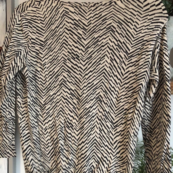 Loft Black and white herringbone Cardigan - Picture 4 of 4